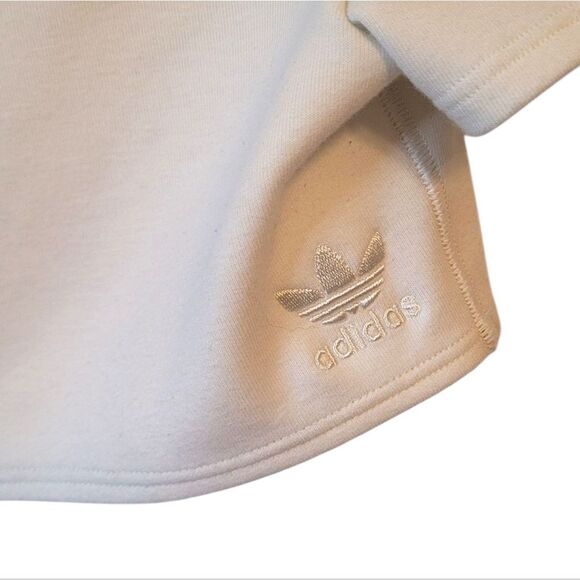 Adidas x Ivy Park Women's Cream Crop Top Size US L - Picture 5 of 7